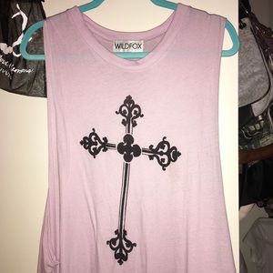 WILDFOX GHOST LAVENDER TOP